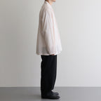 CLASSIC FIT DOUBLE PLEATED TROUSERS #BLACK [A25A11PT01C]