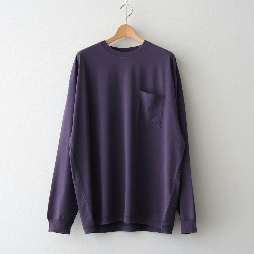 OOAL L/S Pocket Tee #Vintage Navy [S26ST015]