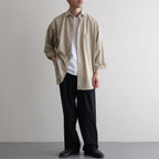 COMFORT FIT SHIRT #BEIGE [A26A15SH01C]