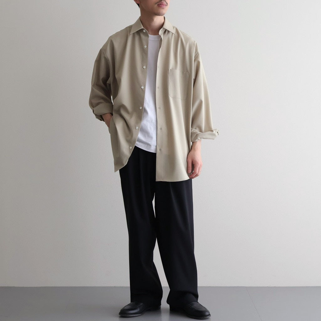 COMFORT FIT SHIRT #BEIGE [A26A15SH01C]