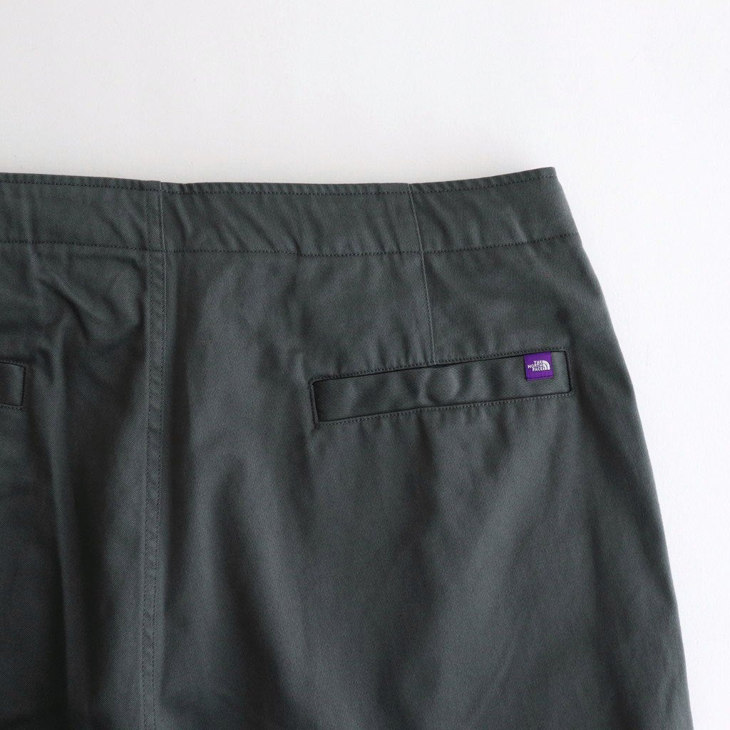 Chino Wide Straight Field Pants #Asphalt Gray [N25SC093]