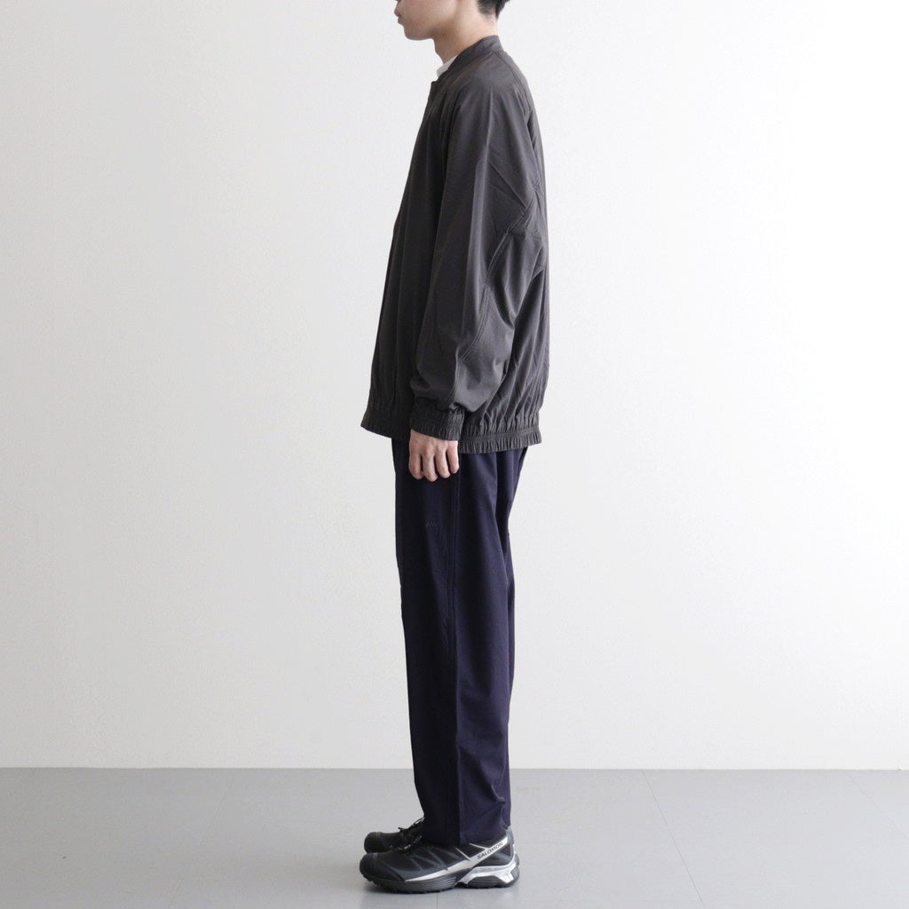 SM SWINGTOP JACKET Nylon Rip Polartec Alpha #Charcoal [25f_SMMF244068]