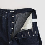 MIL DENIM TROUSERS #INDIGO [PM-PTM40]