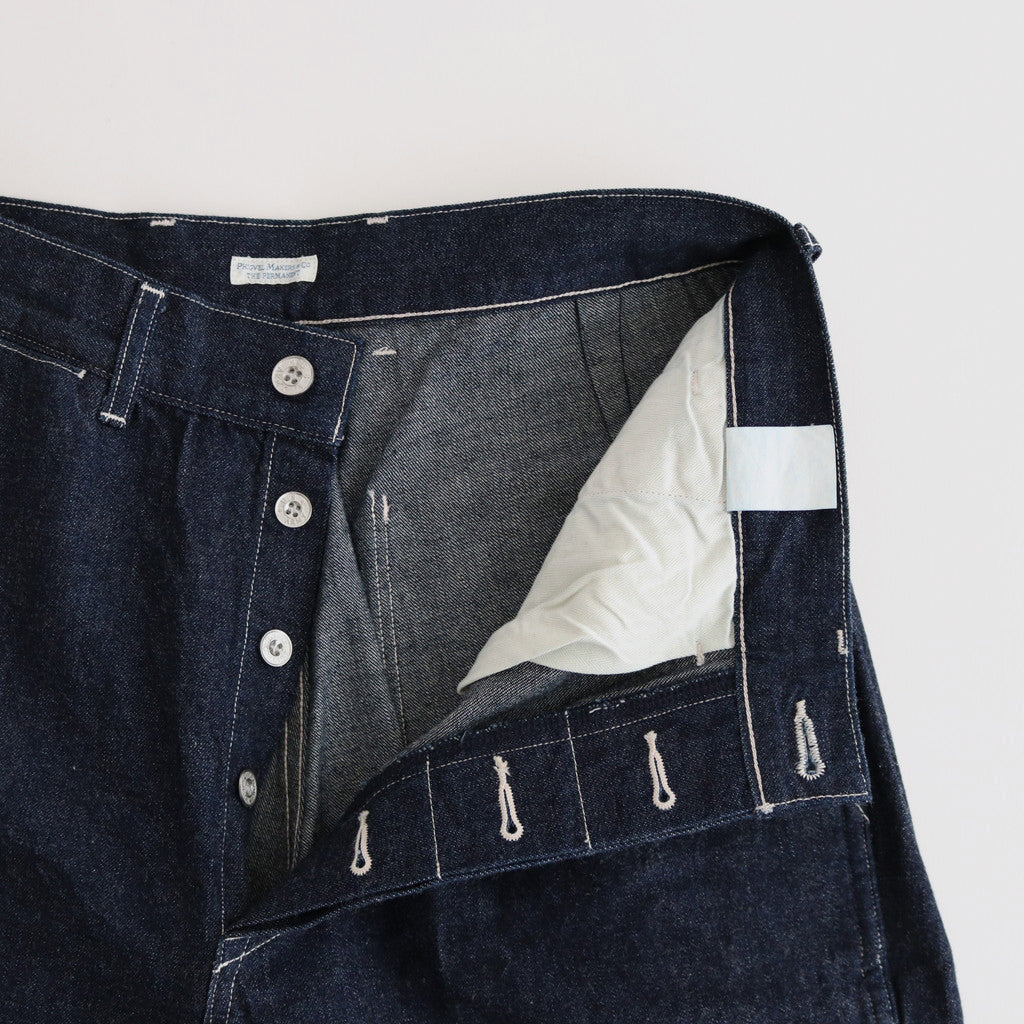 MIL DENIM TROUSERS #INDIGO [PM-PTM40]