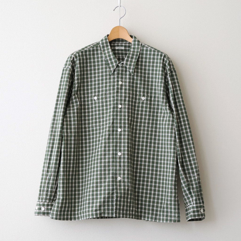 C/L PLAID LS SHIRTS #FOREST [PMAV-LS01]