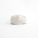 LINEN HERRINGBONE PEAKED CAP #OATMEAL [261OJ-HT02]