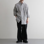 Regular Collar Wind Shirt #Gray [S26SG082]