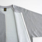 HIGH BULKY JUMBERCA URAKE ZIP UP BLOUSON #GRAY [BN-26FM-043]