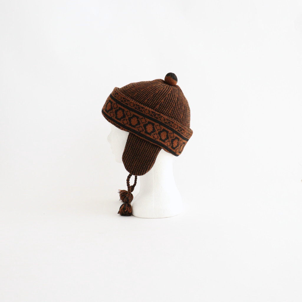 PAKISTANI KNIT CAP - BEDOUIN #WALNUT [Y01025]