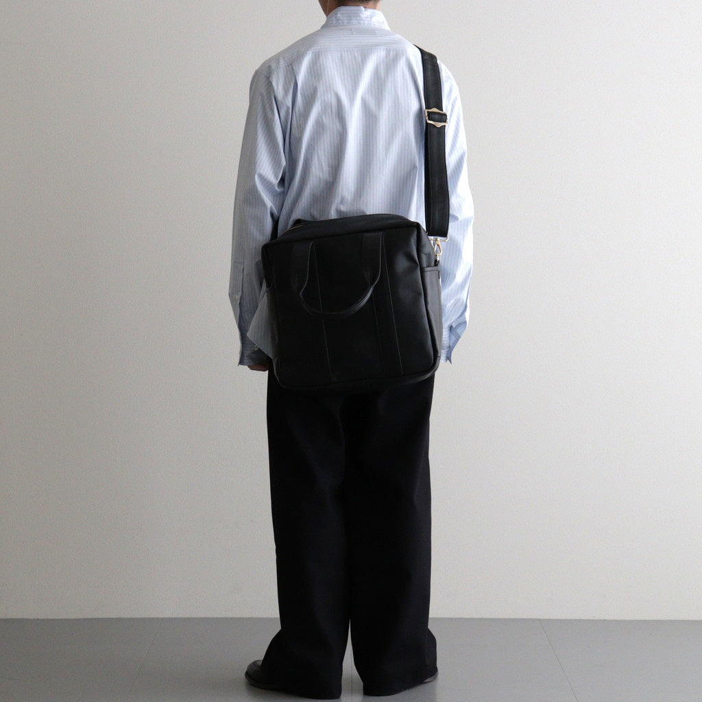 FLIGHT BAG M #BLACK [BG-49-C-COW-5]