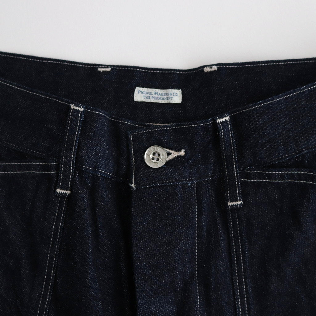 MIL DENIM FATIGUE TROUSERS #INDIGO [PM-PTM35]