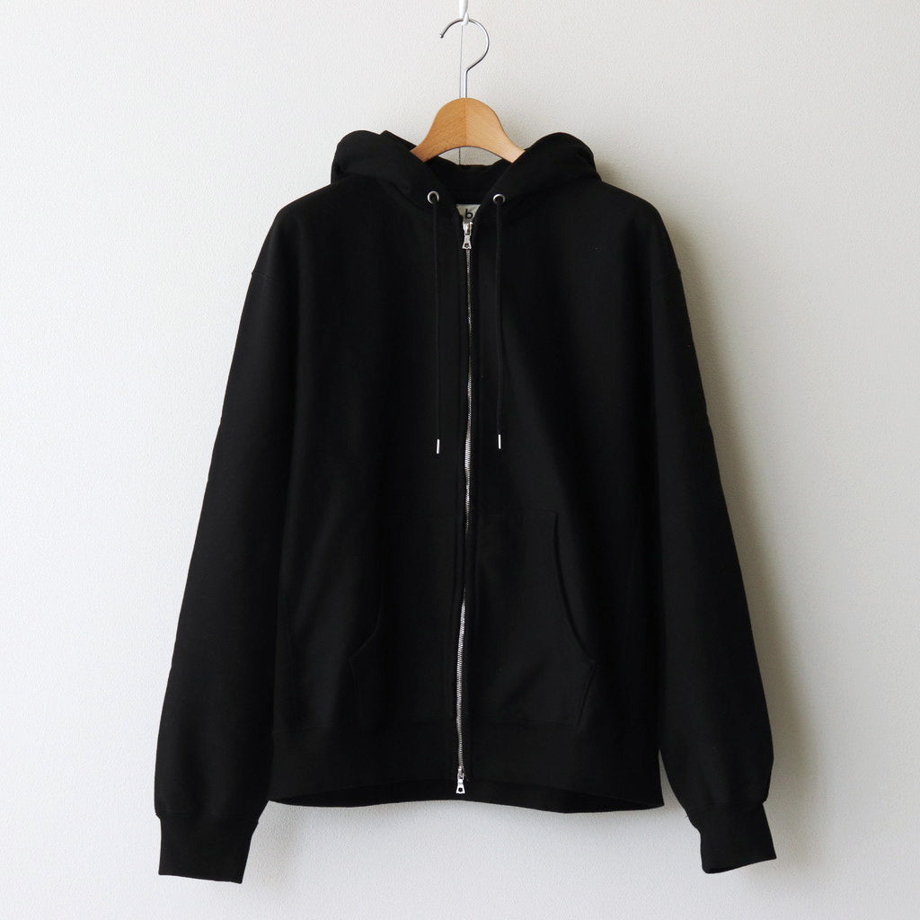 Soft&Hard Sweat Hoodie ZIP #Black [bROOTS24F23]