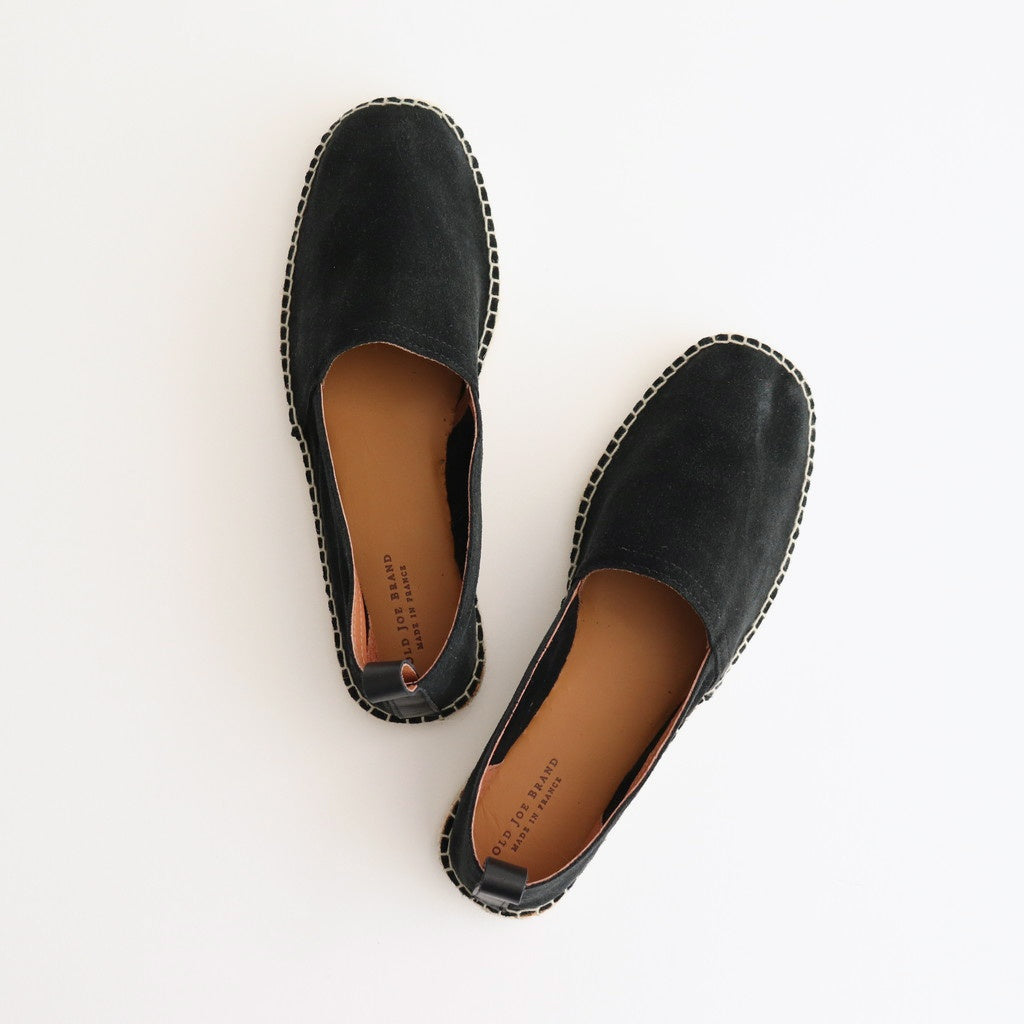 SQUARE TOE ESPADRILLES #BLACK [251OJ-FW06]