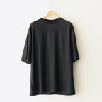 CREW NECK TEE #BLACK [M25B02CS01B]