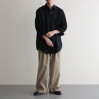 COMFORT FIT SHIRT #BLACK [A25A16SH01C]