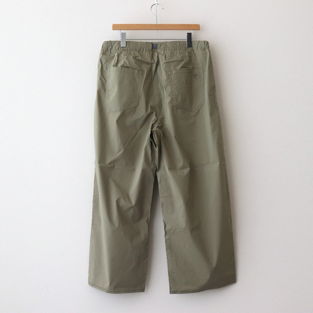 SM ORIGINAL WIDE PANT HYBRID #SageKhaki [25s_SMMS251105]