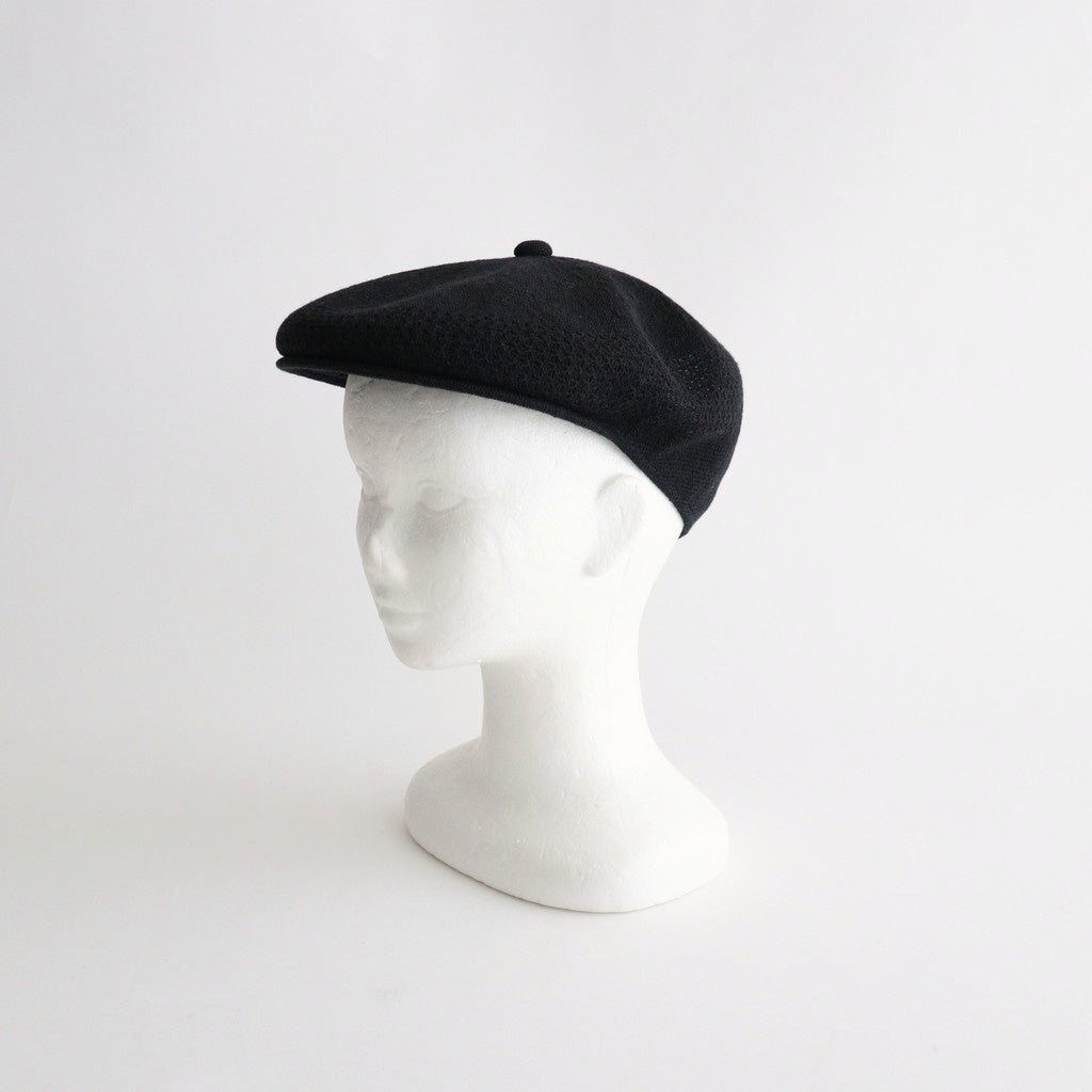 COTTON LINEN HUNTHING CAP - GENTLEMAN #BLACK [V01015]
