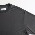 CREW NECK TEE #M.GRAY [M25B02CS01B]