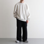 WIDE GYM PANTS #BLACK [A25C09PT01C]