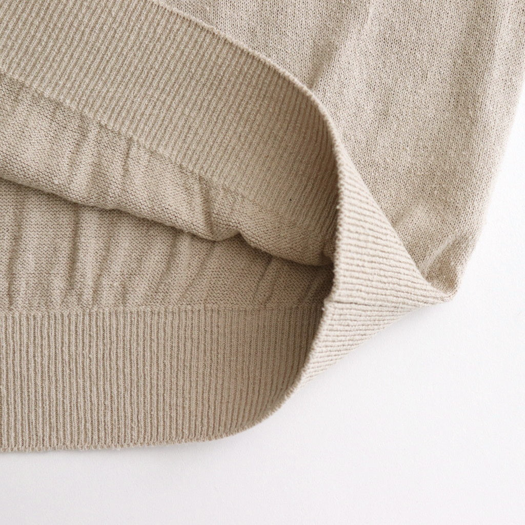 SILK POLO SKIPPER #IVORY [BN-25SM-037]