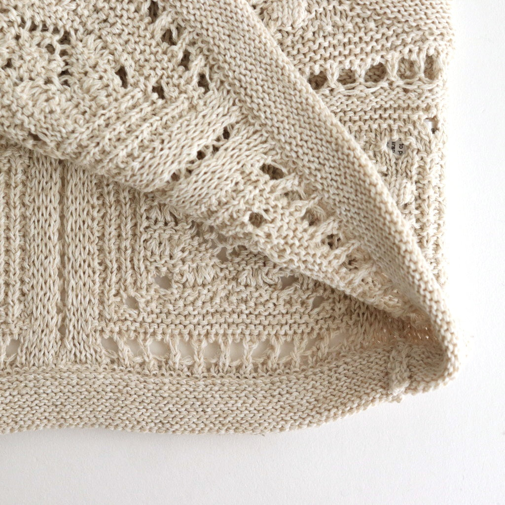 GRASSY RACE PETIT VEST #NATURAL [BN-25SL-029]