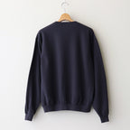 SEED STITCH LONG SLEEVE TOP #NAVY [PMAT-CL03]