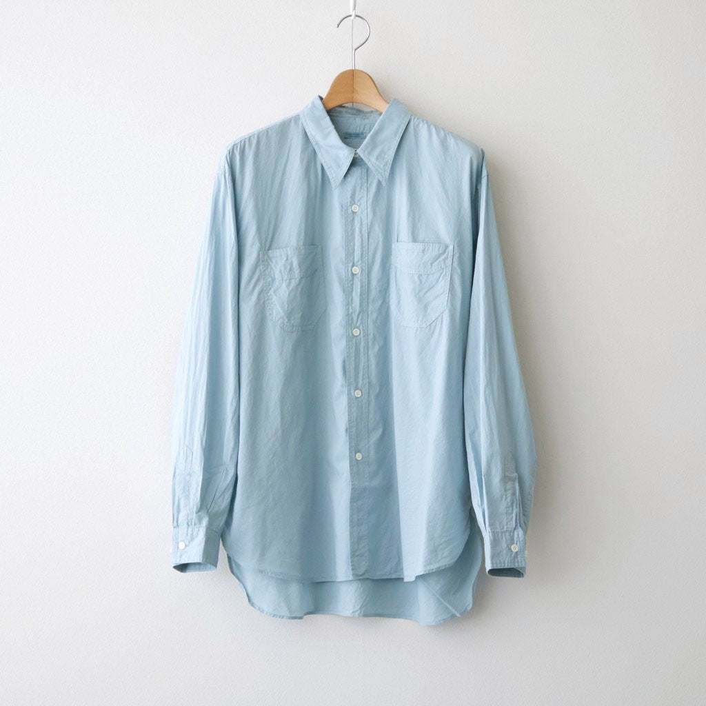 C/L LS WORK SHIRT #CHINA BLUE [PMAV-LS05]