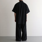 COMFORT FIT S/S SHIRT #BLACK [A25B03SH01B]