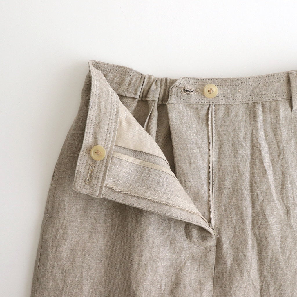 W/Li Pencil Skirt #BEIGE [NEP-SS2510W]