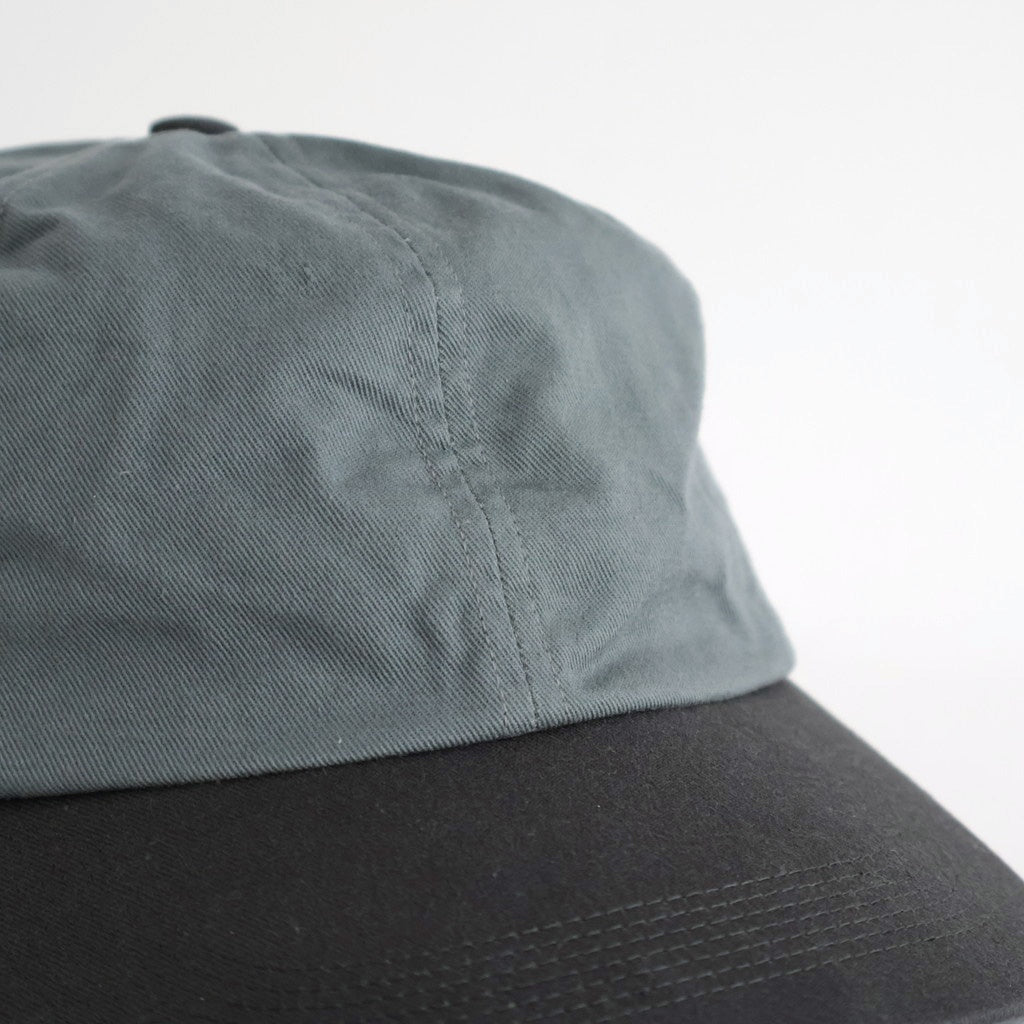 COMBINATION BILL CAP #STEEL GRAY×CHARCOAL [PMAV-AC05]