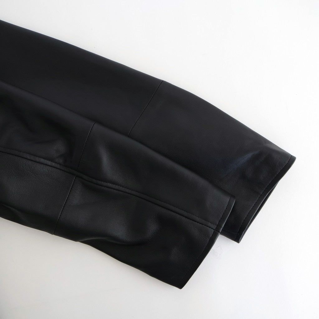 DOUBLE BREASTED JKT #BLACK [SH-62-C-SHEEP-4]