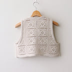 GRASSY RACE PETIT VEST #NATURAL [BN-25SL-029]