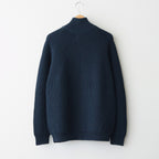 SIGNATURE DRIVERS KNIT #DARK GREEN×NAVY [BN-25FM-040]