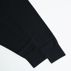 32G SMOOTH WOOL CLASSIC CREW NECK #BLACK [BN-25FM-020]