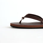LEATHER BEACH SANDALS #BROWN [PMAT-SH02]