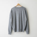CASHMERE B VNECK MENS #GRAY [26W-BIS-KN41M]