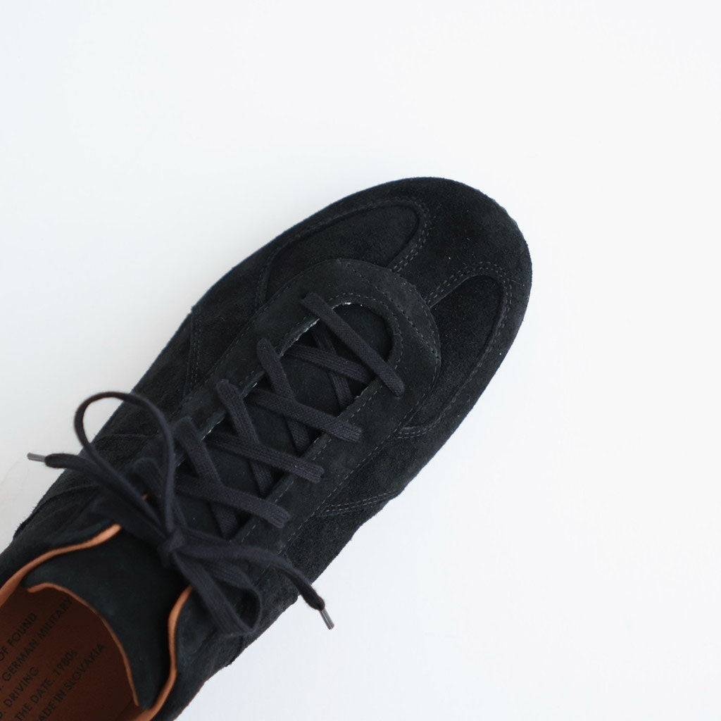 GERMAN MILITARY TRAINER #BLACK SUEDE [1749S]
