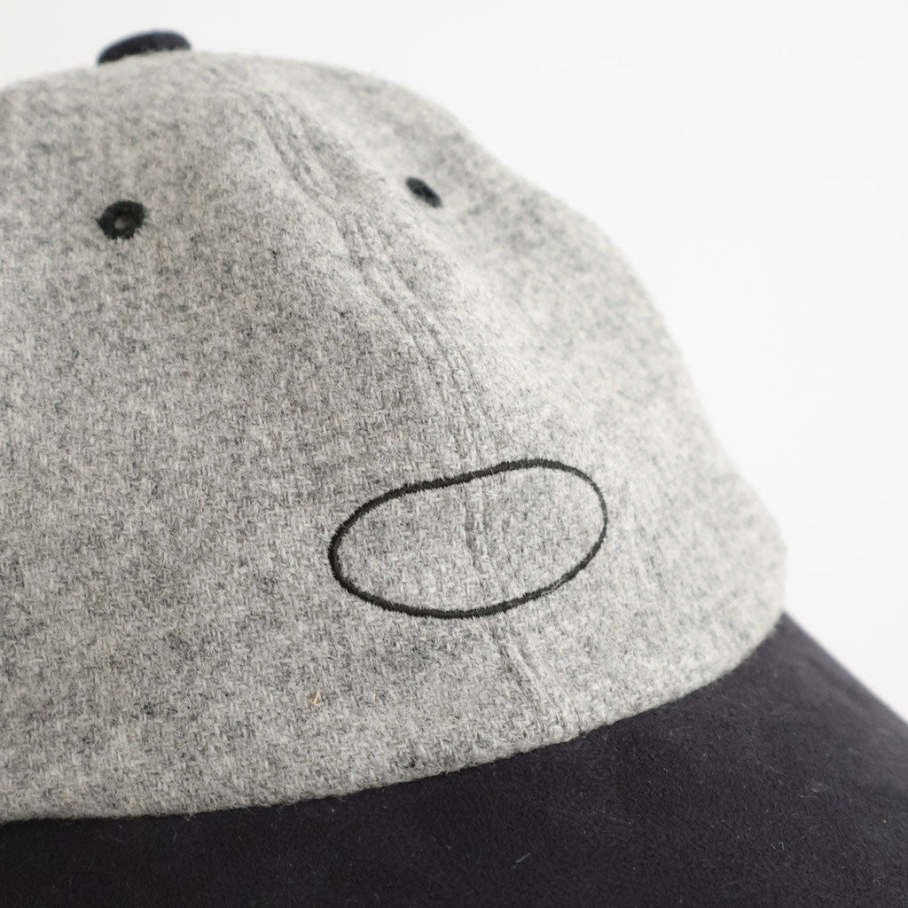 BRITISH TWEED WOOL CAP - FANBOY #LIGHT GRAY [Y01019]