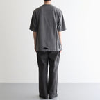 CREW NECK DAMAGED TEE #DAMAGED [M25B11CS01B]