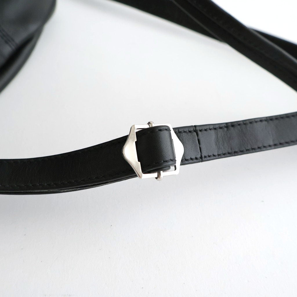 DRAWSTRING BAG #BLACK [BG-48-C-COW-5]