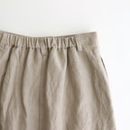 W/Li Pencil Skirt #BEIGE [NEP-SS2510W]