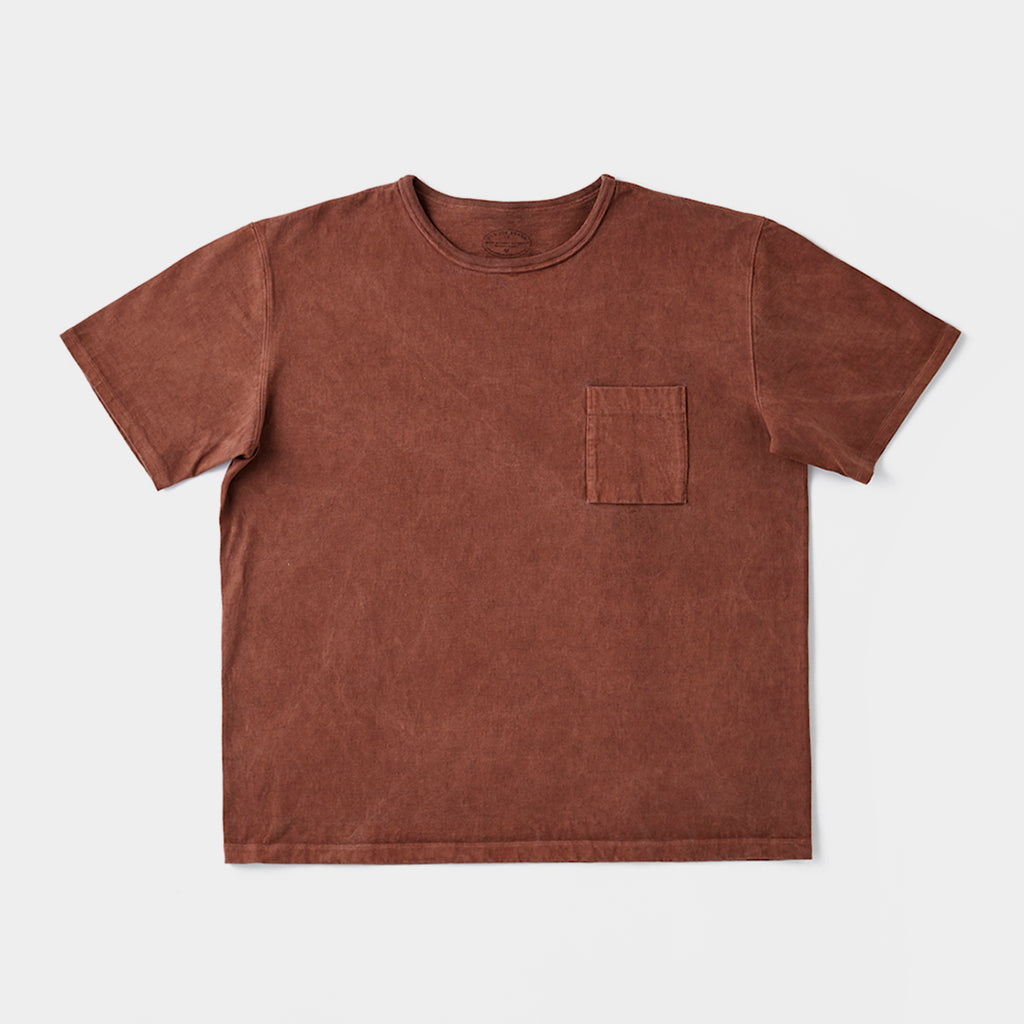 TUBE TEE (CREW-NECK) #BARK [241OJ-CT11]