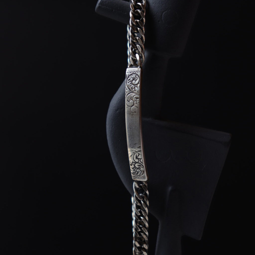 ID BRACELET - ARABESQUE #SILVER [X02003]