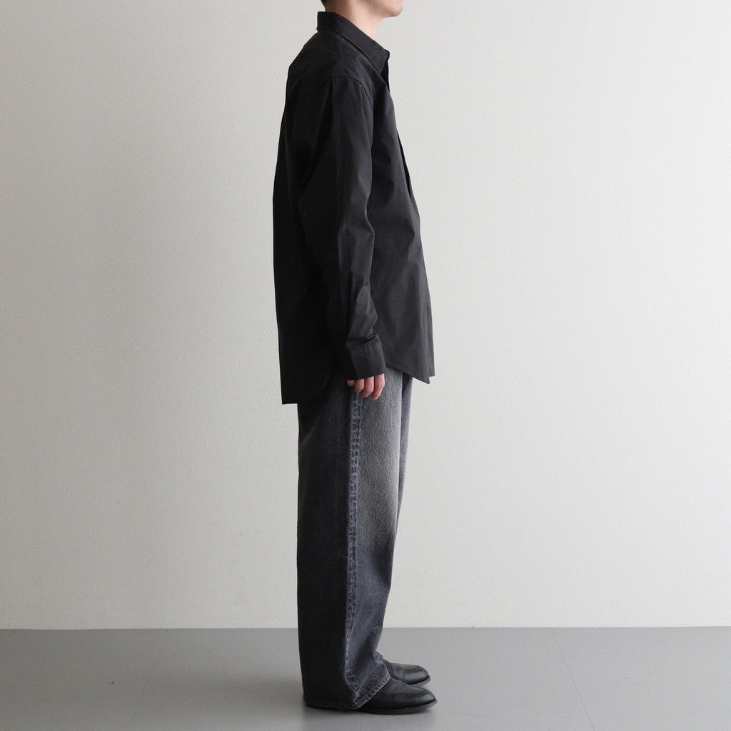 REGULAR COLLAR DRESS SHIRT #CHARCOAL [PM-LS01]