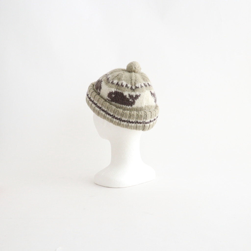 CANADIAN KNIT CAP - SNOWMAN #GRAY [Z01011]