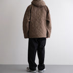 Quilting Field Mountain Parka #Brown [N25FA087]