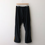 TRACK PANTS POLYESTER #BLACK [DNS25P03]