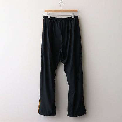 TRACK PANTS POLYESTER #BLACK [DNS25P03]