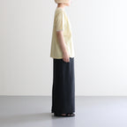 PIMA MOKLODI RINGER TEE #YELLOW × WHITE [26S-BIS-CS61]