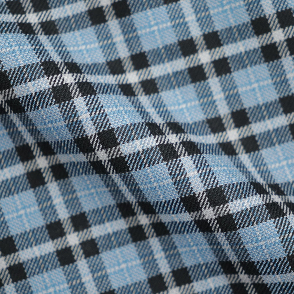 COMFORT FIT SHIRT #BLUE CHECK [A26C17SH02C]